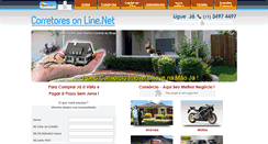 Desktop Screenshot of corretoresonline.net
